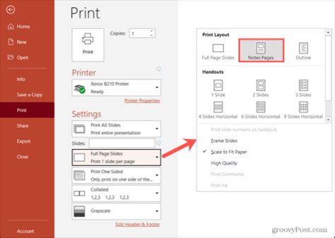how to show powerpoint presentation without notes