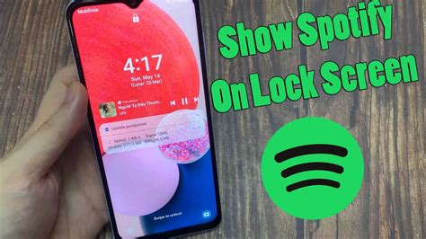 how to show spotify on lock screen android