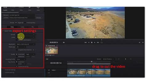 how to shrink an image in davinci resolve