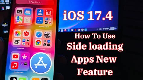 how to side load apps on iphone ios 17.4