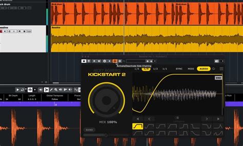 how to sidechain a kick in logic