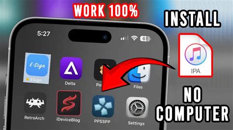how to sideload apps on iphone no computer