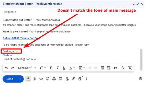 how to sign off an email without a name