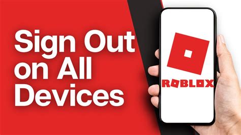 how to sign out of roblox on all devices