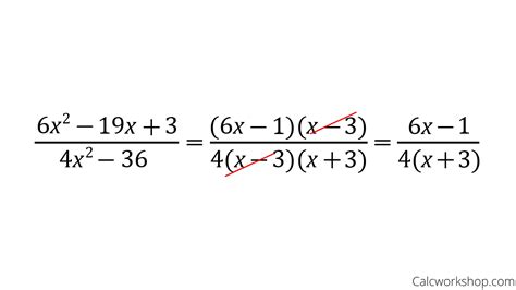 how to simplify rational fractions
