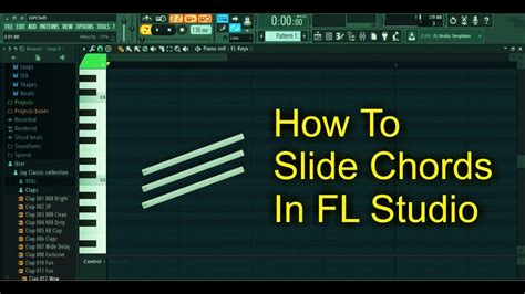 how to slide notes in fl studio