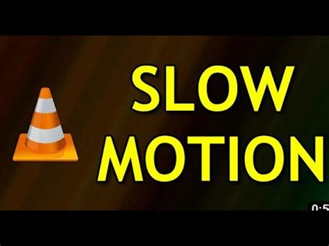 how to slow speed in vlc player