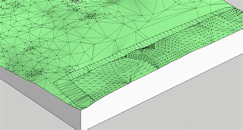 how to smooth terrain in sketchup