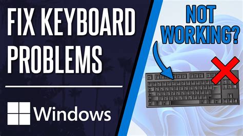 how to solve a keyboard problem