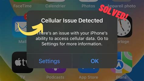 how to solve cellular issue on iphone