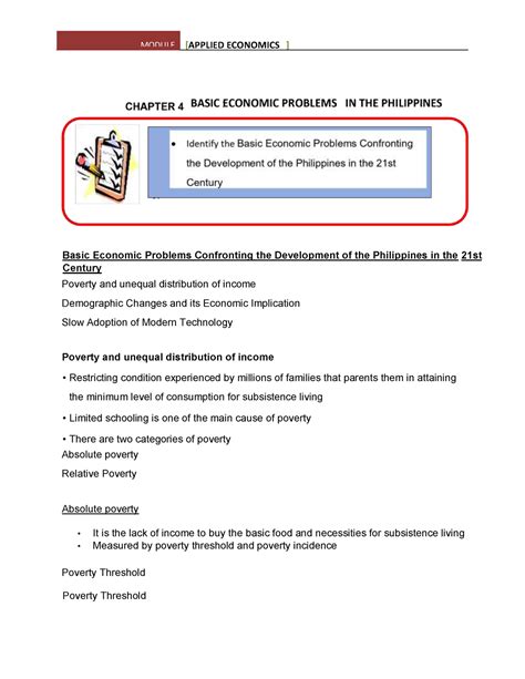 how to solve economic problems in the philippines