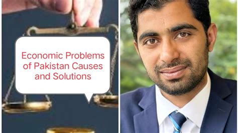 how to solve economic problems of pakistan