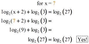 how to solve logarithmic equations with fractions