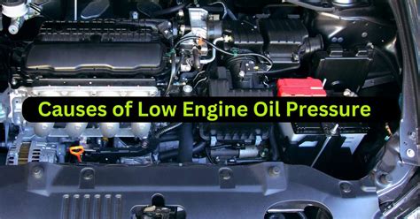 how to solve low engine oil pressure