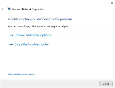 how to solve network adapter problem in windows 10