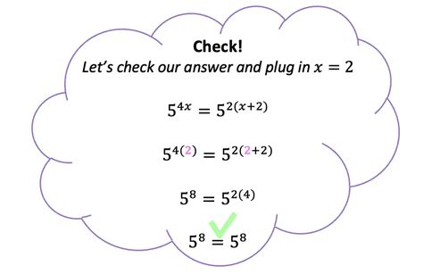 how to solve variables with exponents