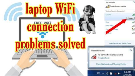 how to solve wireless network problem in laptop
