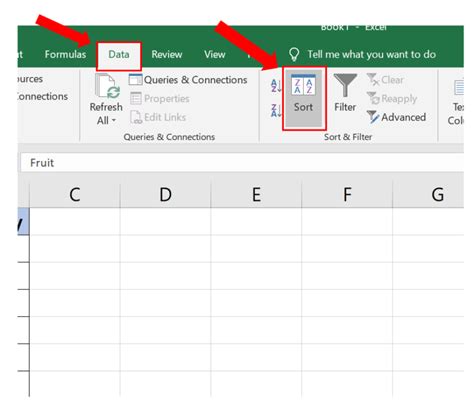 how to sort a to z in excel horizontally