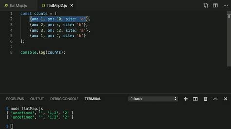 how to sort an array using map in javascript