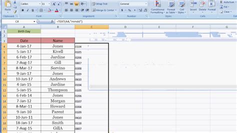 how to sort by month and year in excel