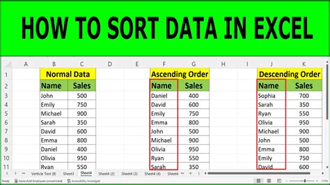 how to sort data in excel with multiple criteria