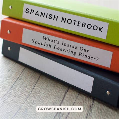 how to spell notebook in spanish