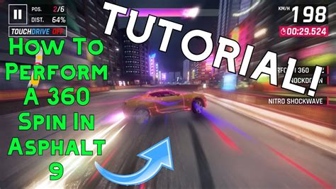 how to spin in asphalt 9