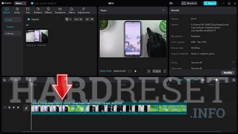 how to split a video in capcut pc
