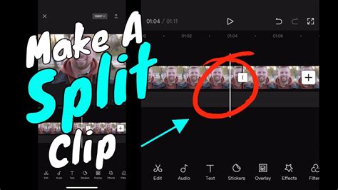 how to split clips in capcut
