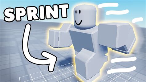 how to sprint on roblox