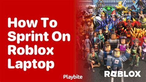 how to sprint on roblox laptop