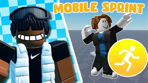 how to sprint on roblox phone