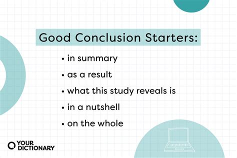 how to start a conclusion statement