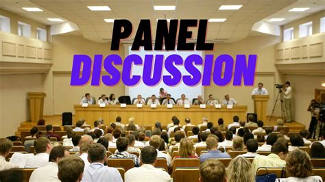how to start a panel discussion