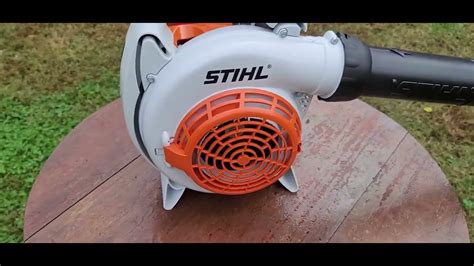 how to start a stihl leaf blower bg86c