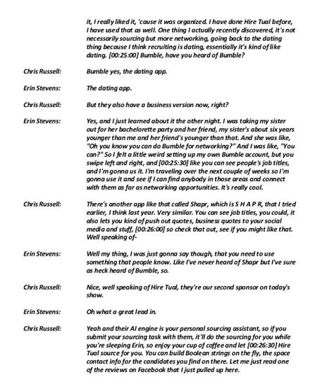how to start a talk show script example