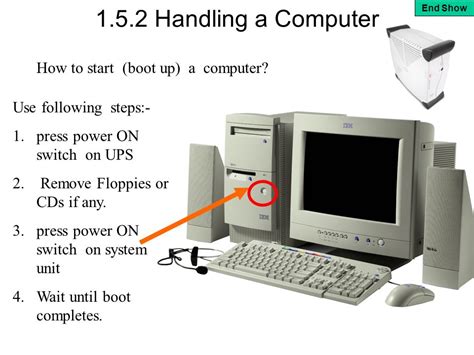 how to start computer manually