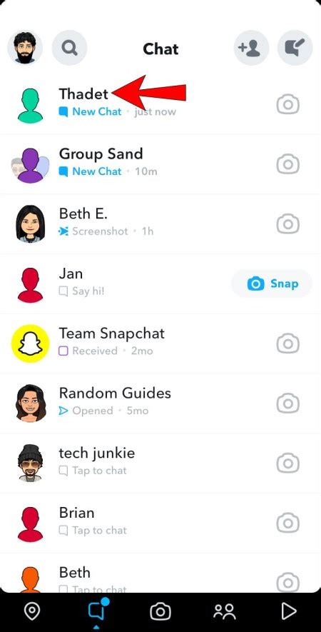 how to start conversation on snapchat