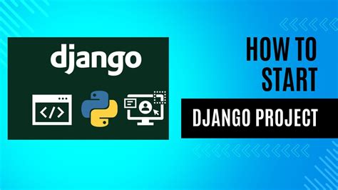 how to start django project in windows