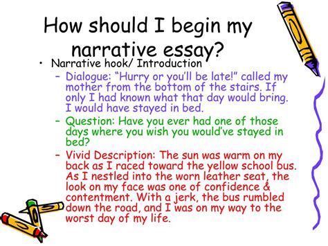 how to start introduction in narrative essay
