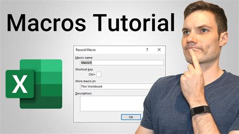 how to start learning macros in excel