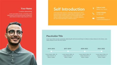 how to start self introduction in presentation