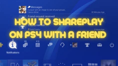 how to start shareplay on ps4