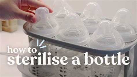 how to sterilize baby bottles in flight