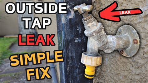 how to stop a stop tap from leaking