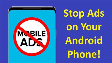 how to stop ads on android for free