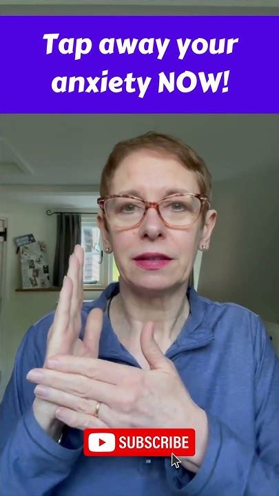 how to stop anxiety fast tapping