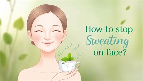 how to stop anxiety sweating on face