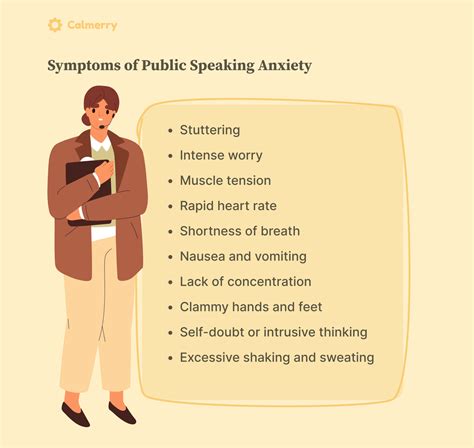 how to stop anxiety while speaking