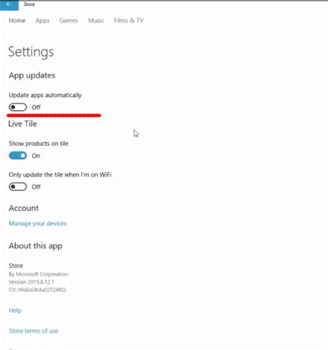 how to stop apps from automatically updating